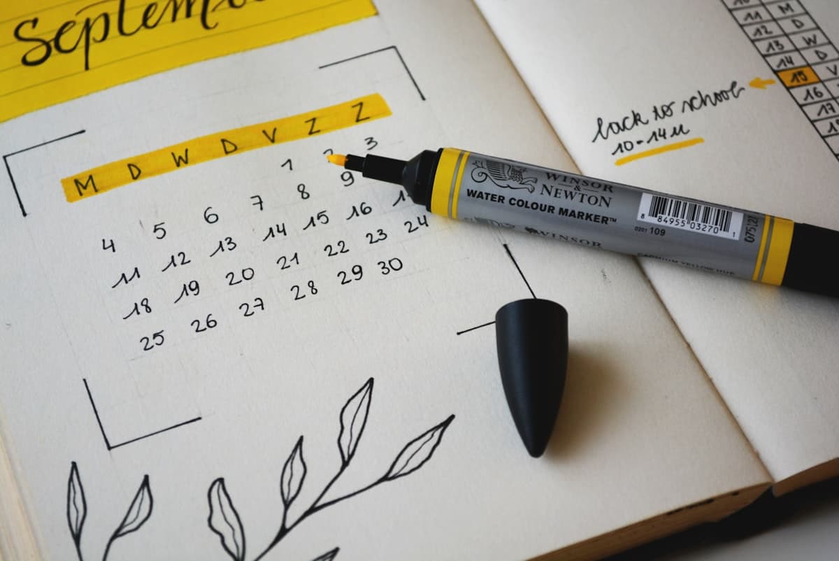 Hourglass on a desk representing time spent swiping